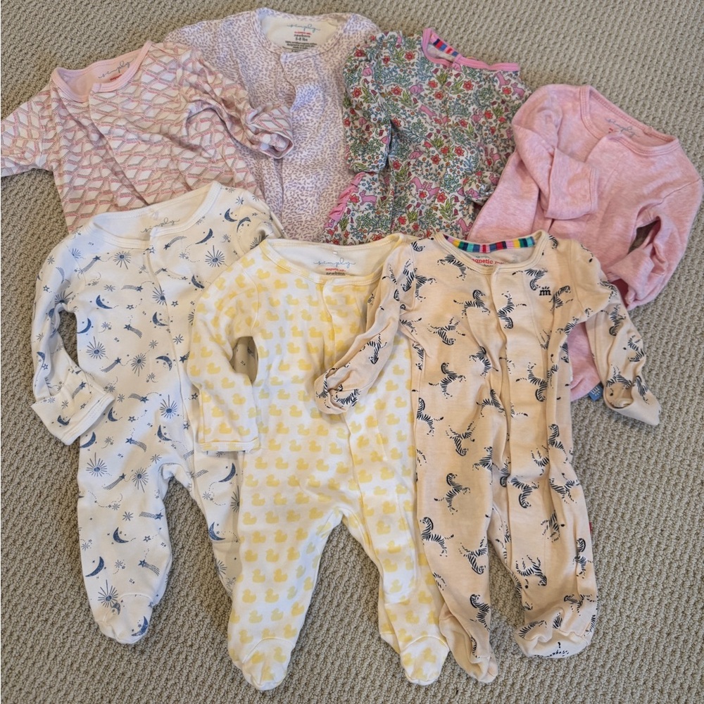 Magnetic Me baby onsies